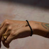 Woman Power Onyx Beaded Bracelet
