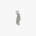 Awe Inspired Earrings 925 Sterling Silver / Single Left [WIP] Encrusted Abstract Earrings