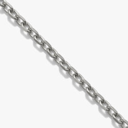 Awe Inspired Necklaces 925 Sterling Silver / 18'' / 2.6mm French Cable Chain 2.6mm French Cable Chain