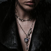 Awe Inspired Necklaces Warrior's Heart Charm Lariat