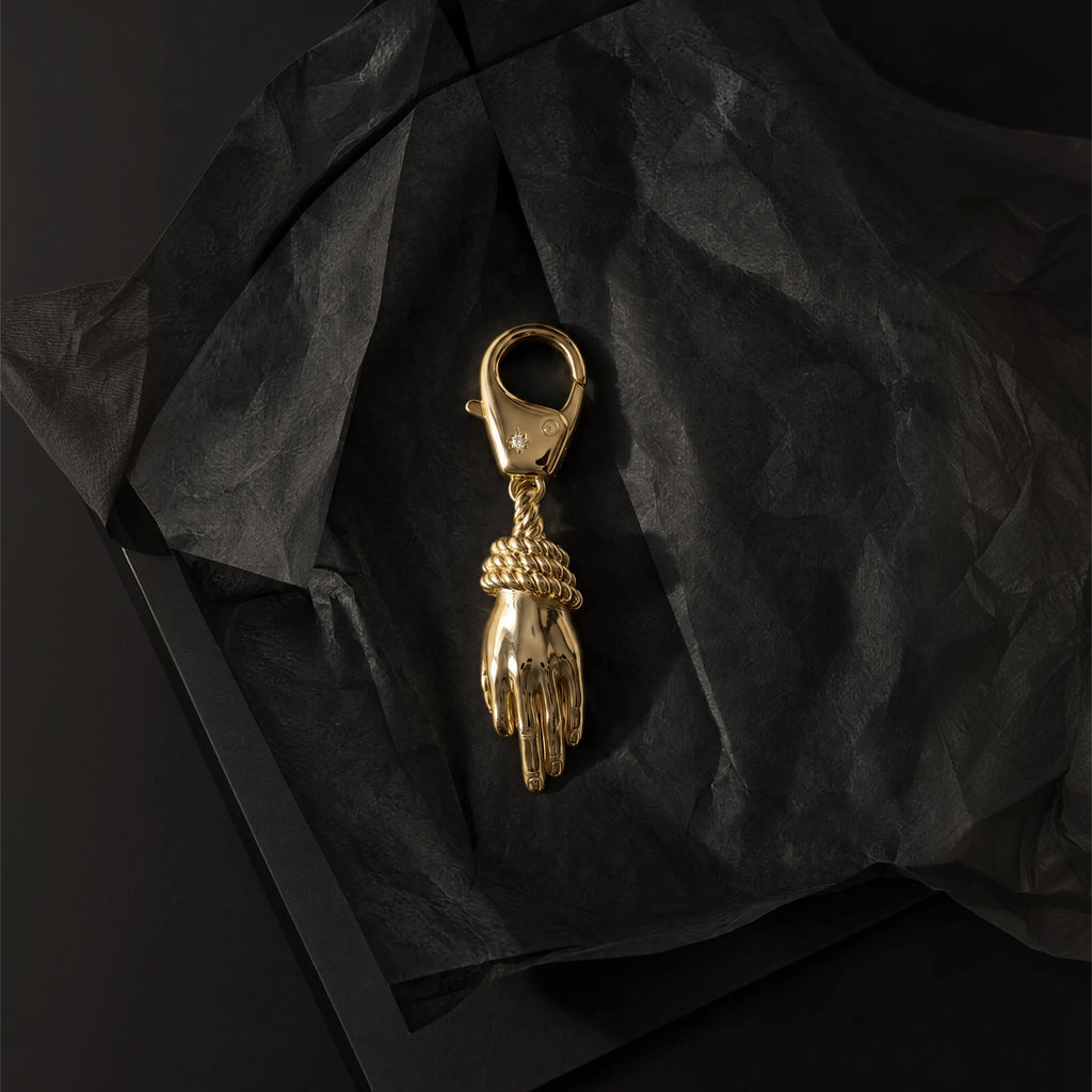 Awe Inspired Ritual Hands of Fate Bag Charm