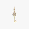 Awe Inspired Ritual 14K Gold Plated Brass Persephone's Key Bag Charm