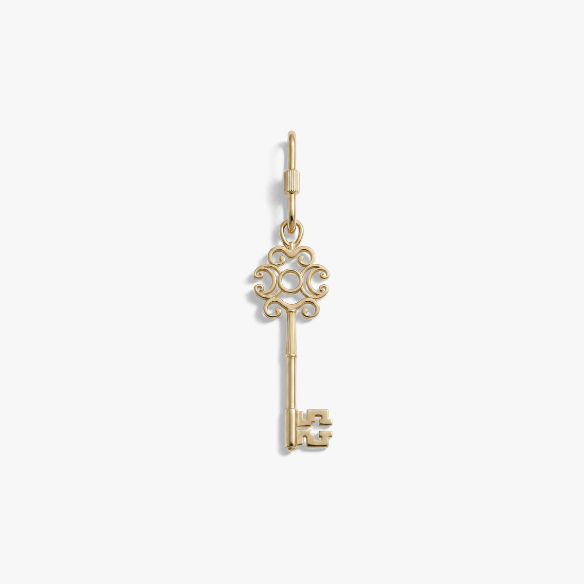 Awe Inspired Ritual 14K Gold Plated Brass Persephone's Key Bag Charm