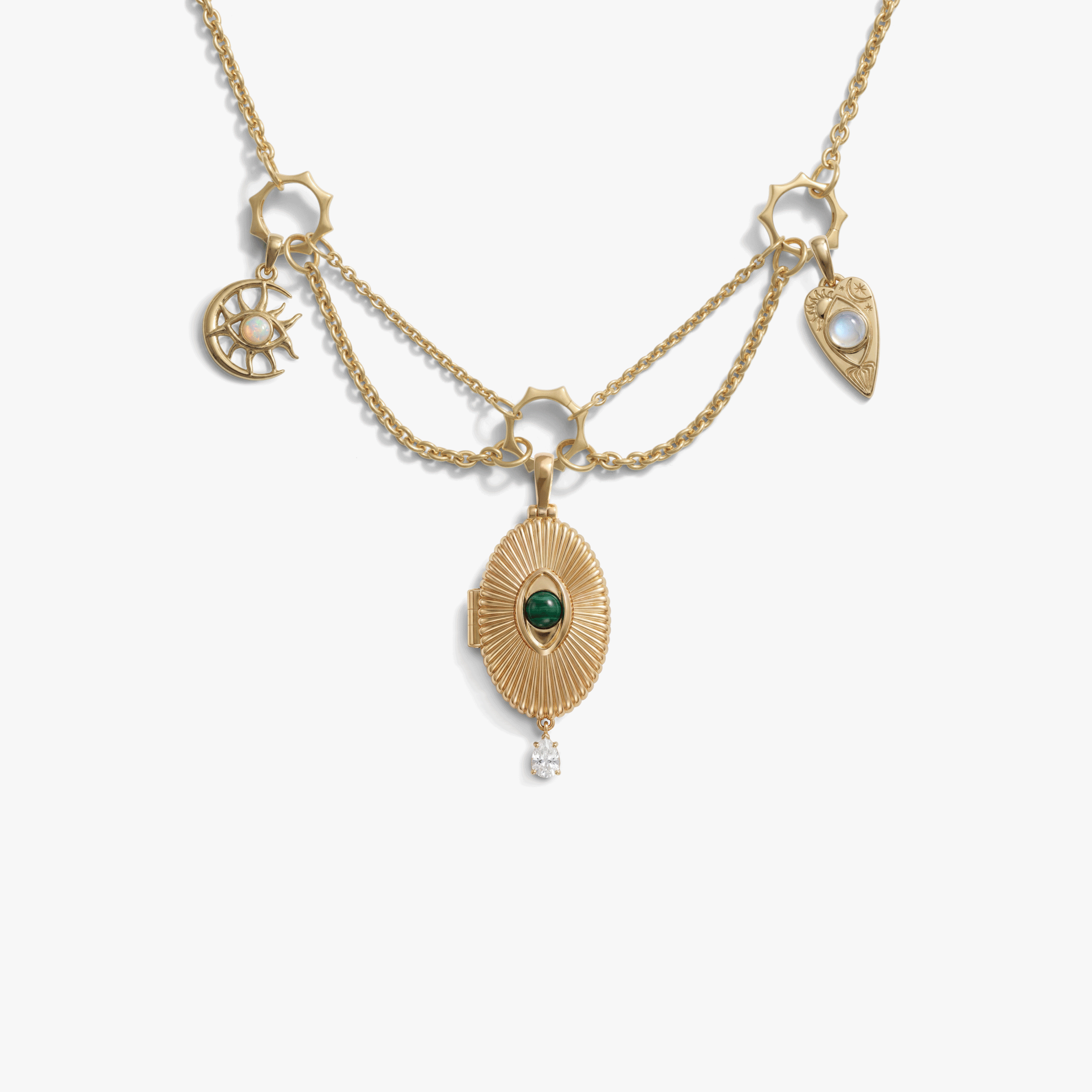 Gothic Charm Necklace