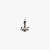Awe Inspired Pendants 925 Sterling Silver Thor's Hammer Amulet