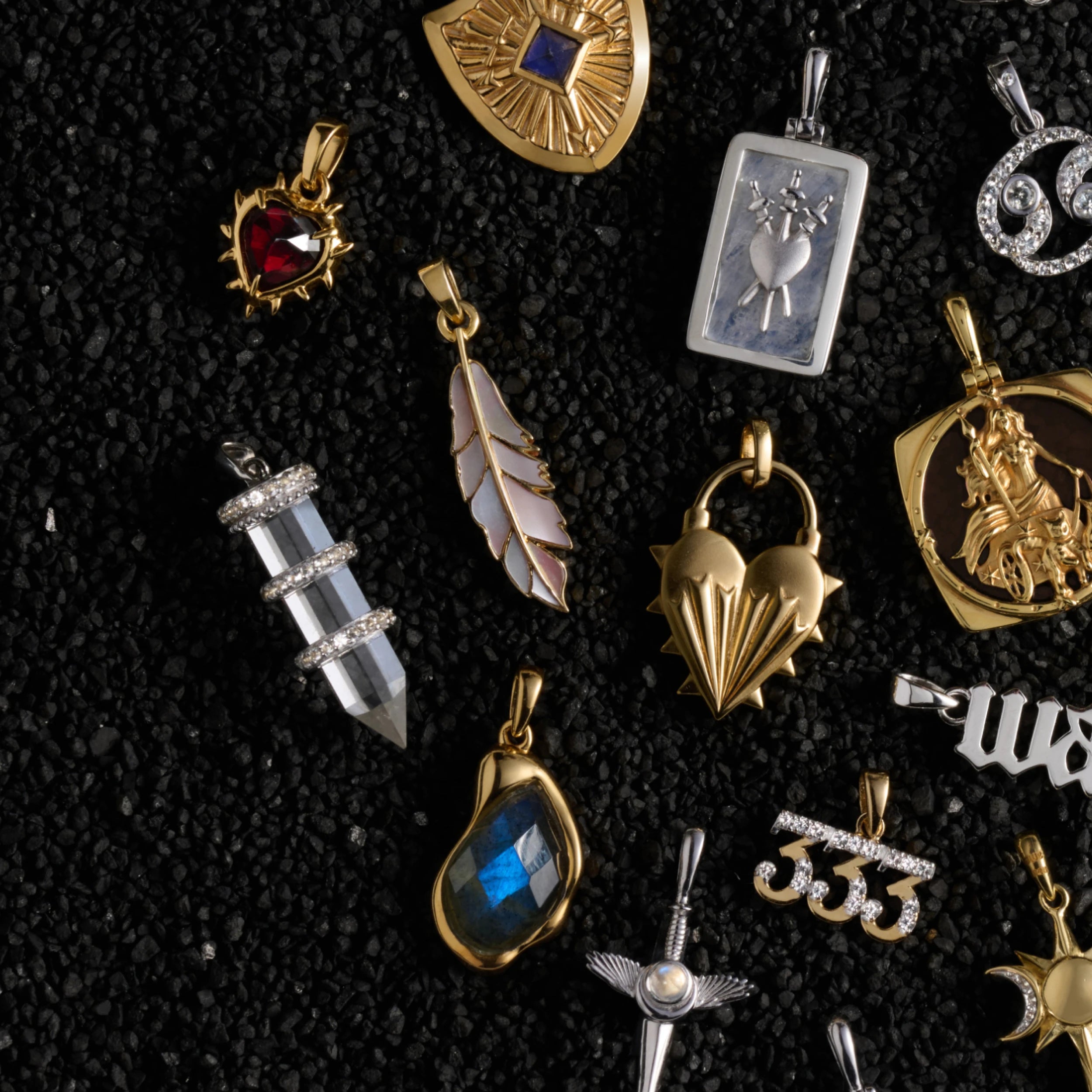 Awe Inspired Pendants Manifestation Crystal Amulet