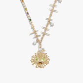 Awe Inspired Necklaces 14K Gold Vermeil Hedgehog Nova Necklace