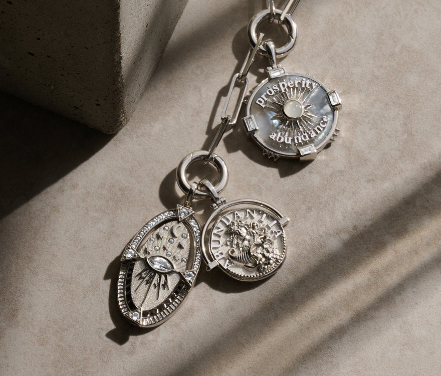 Gemstone Conch Necklace – Awe Inspired