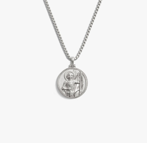 Awe Inspired Necklaces 925 Sterling Silver / 16"-18" Joan of Arc Real-Life Goddess Necklace