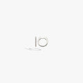 Awe Inspired Earrings 925 Sterling Silver / Pair Diamond Huggie Earrings