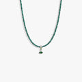 Awe Inspired Necklaces 925 Sterling Silver / Loving Aura Slider Bead Gemstone Necklace