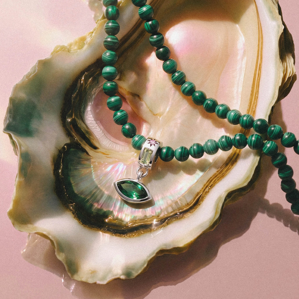 Awe Inspired Necklaces Aura Gemstone Layering Necklace