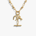 Awe Inspired Necklaces 14K Gold Vermeil / Luck Manifestation Charm Lariat Set
