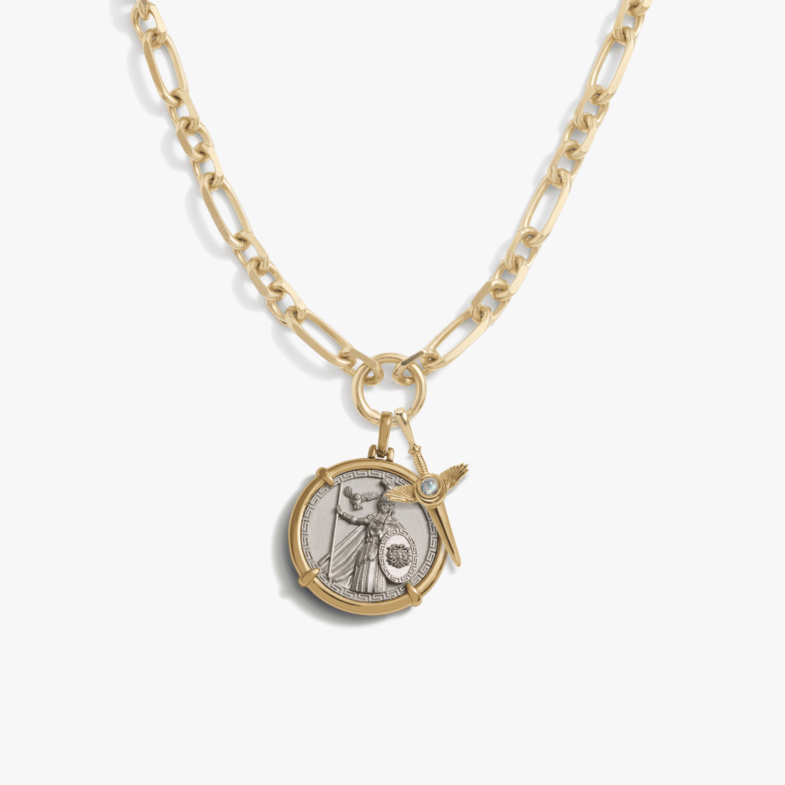 Luxe Goddess Charm Necklace