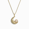 Man in the Moon Moonstone Necklace