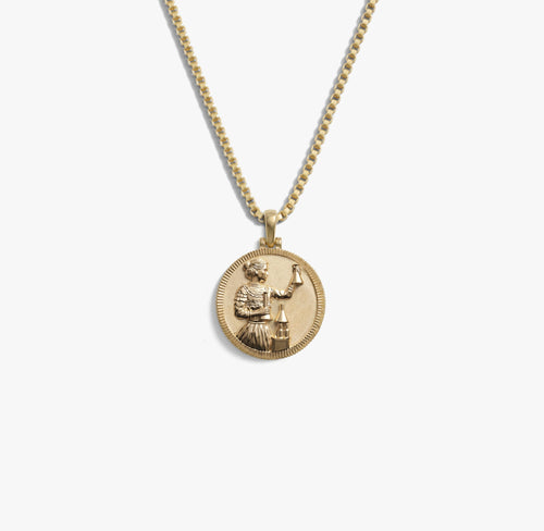 Awe Inspired Necklaces 14K Gold Vermeil / 16"-18" Marie Curie Real-Life Goddess Necklace