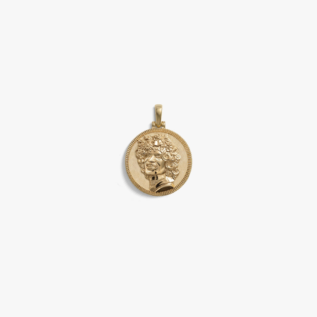 Awe Inspired Pendants 14K Gold Vermeil / Marsha P Johnson Real-Life Goddess Pendant