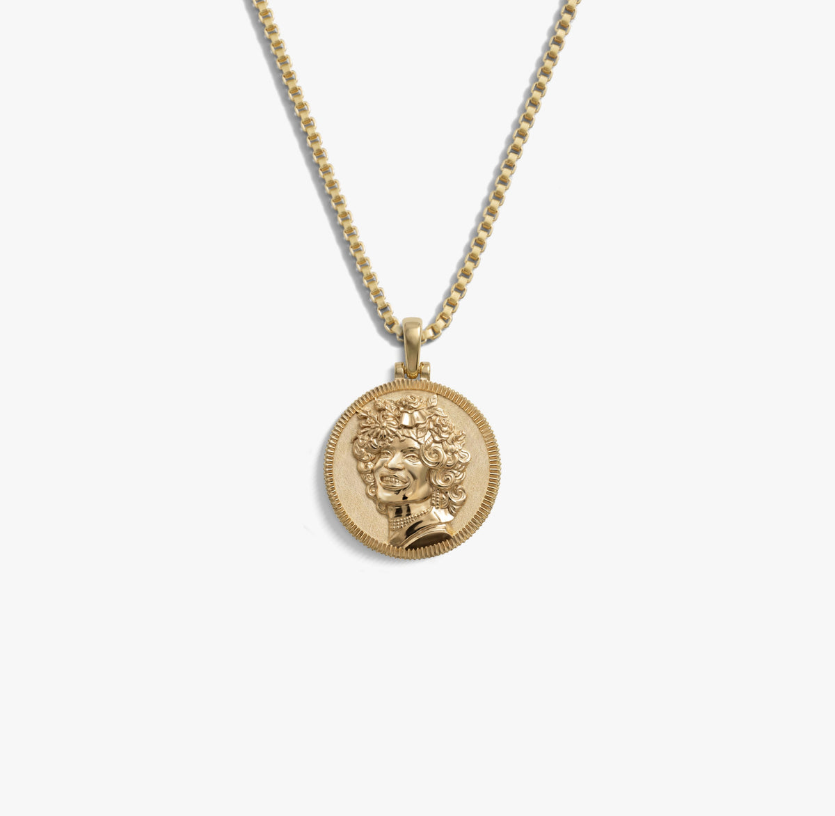 Awe Inspired Necklaces 14K Gold Vermeil / 16"-18" Marsha P. Johnson Real-Life Goddess Necklace