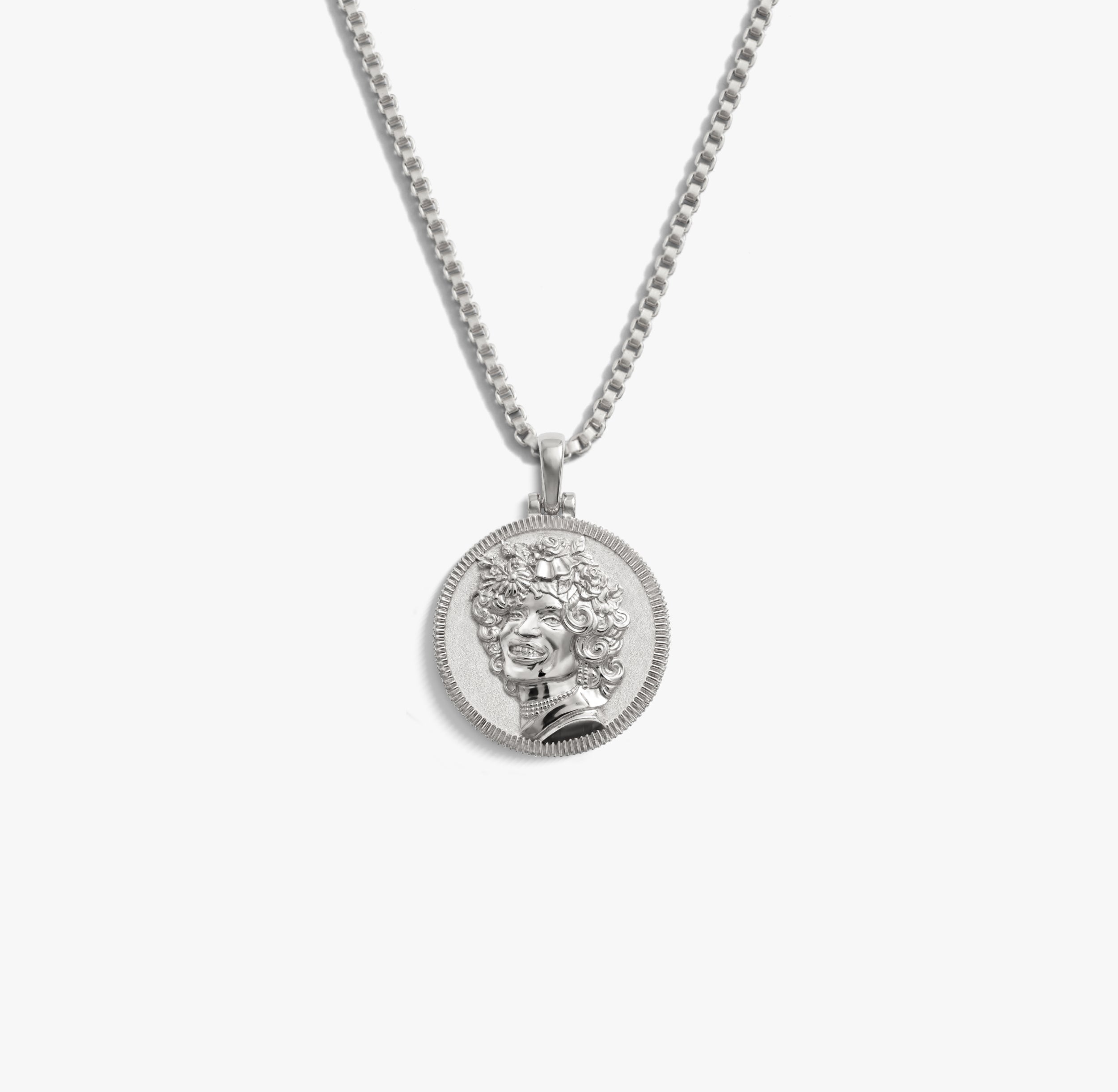 Awe Inspired Necklaces 925 Sterling Silver / 16"-18" Marsha P. Johnson Real-Life Goddess Necklace