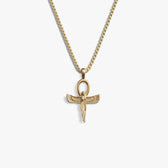 Awe Inspired Necklaces 14K Gold Vermeil / 16"-18" Ankh of Isis Necklace