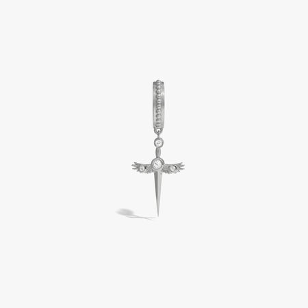 Winged Sword Drop Huggies