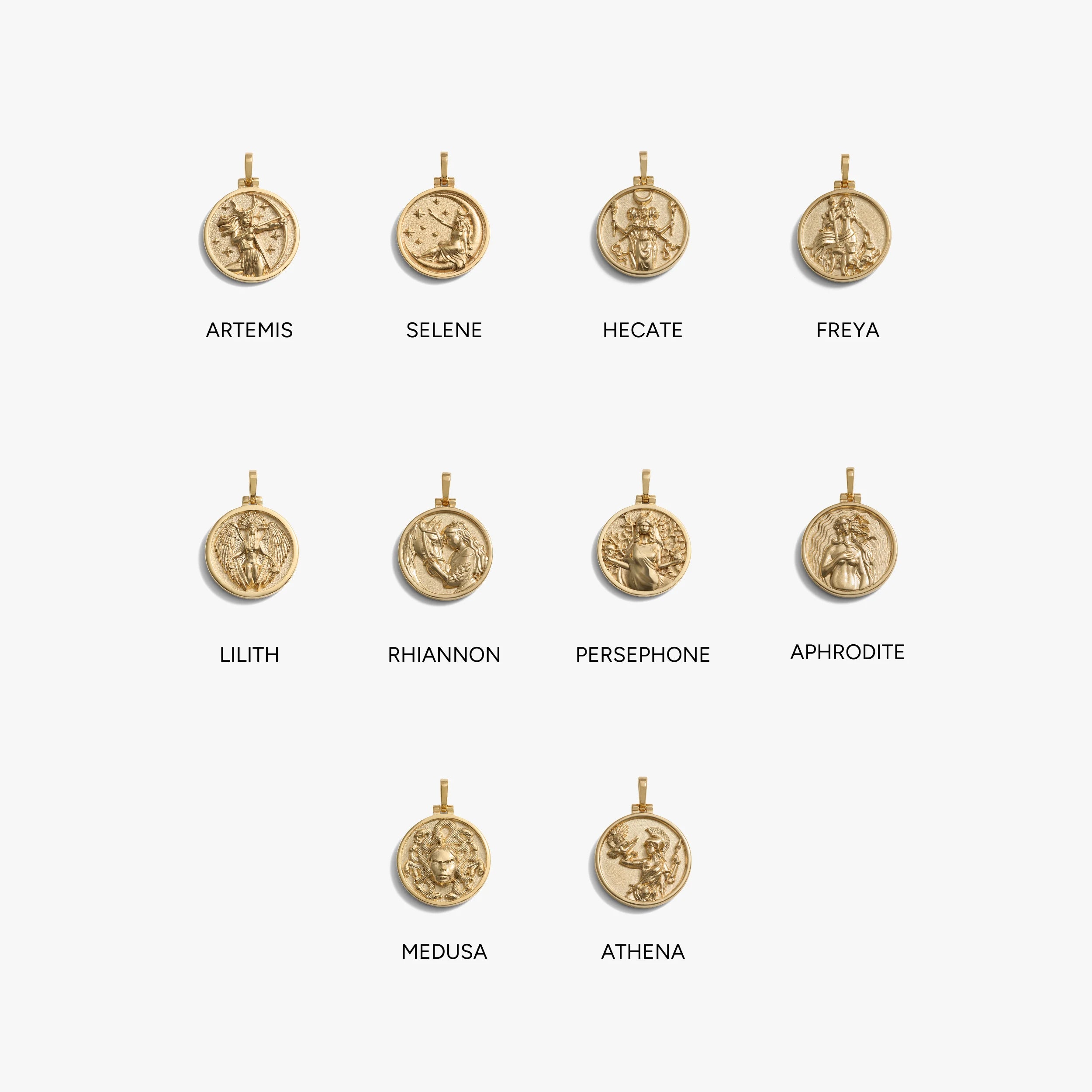 Awe Inspired Pendants Mini Goddess Pendant