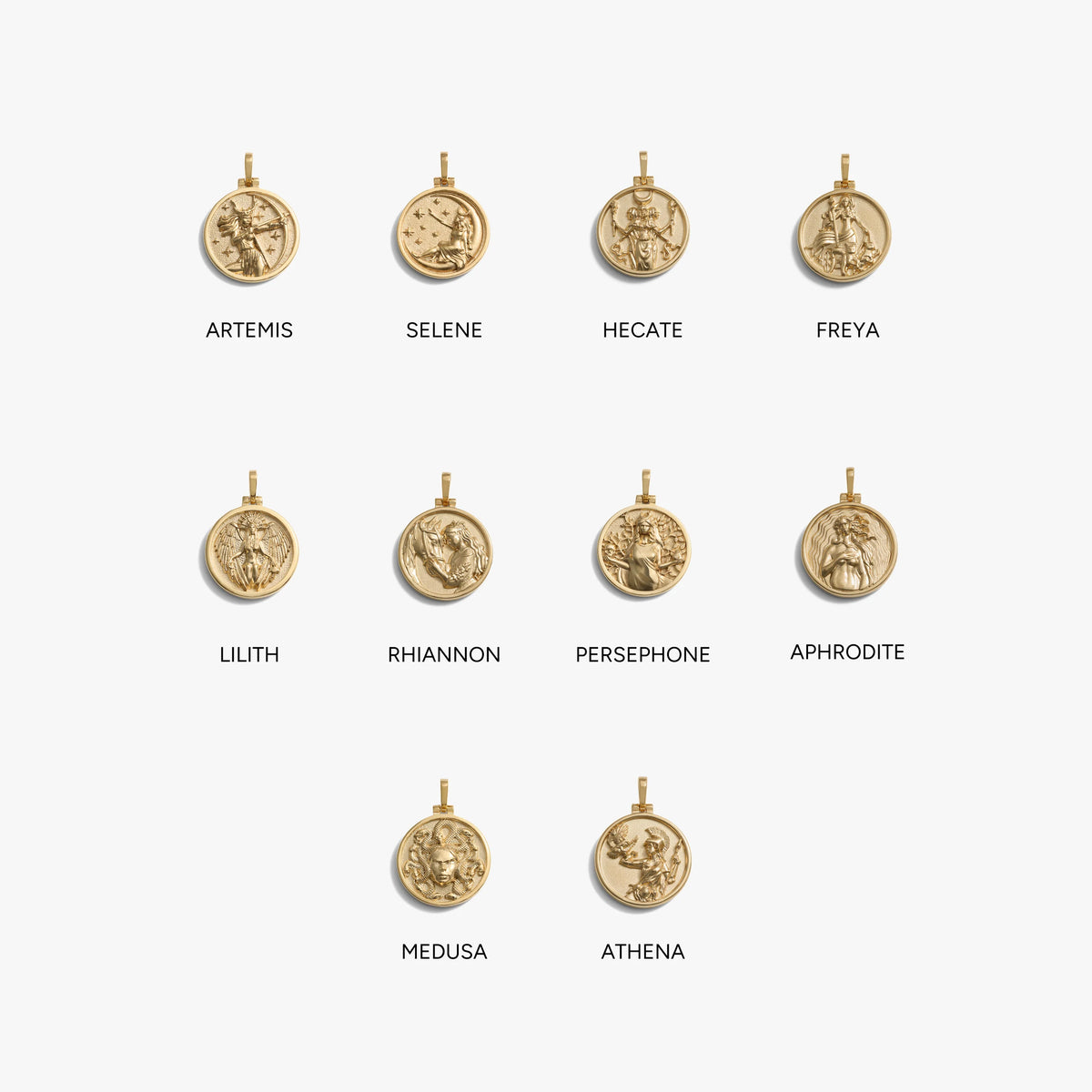 Awe Inspired Pendants Mini Goddess Pendant