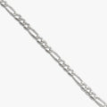 Awe Inspired Necklaces 925 Sterling Silver Thin Figaro Chain