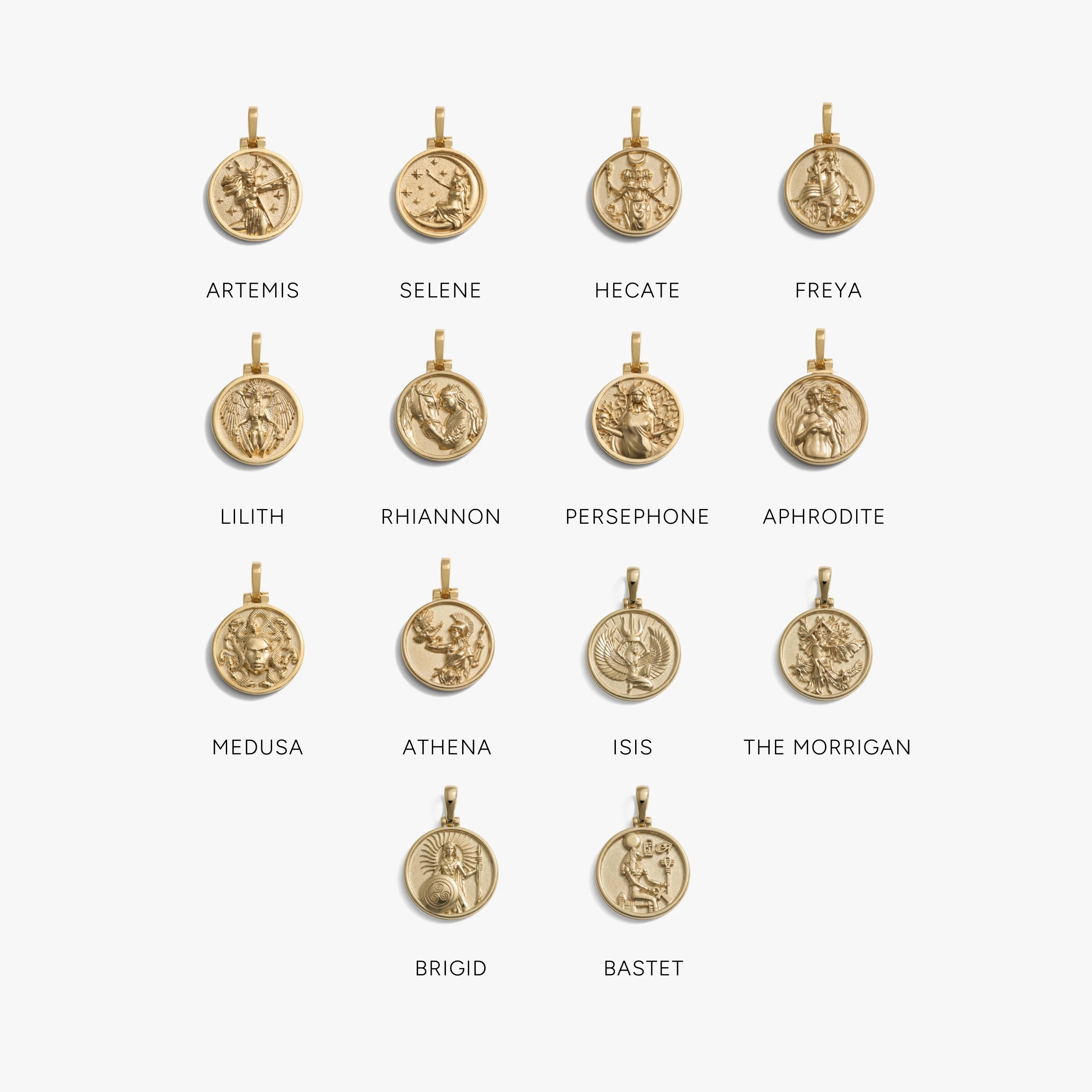 Awe Inspired Pendants Mini Goddess Pendant