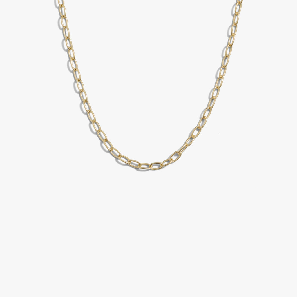 Awe Inspired Necklaces Mini Paperclip Chain Necklace