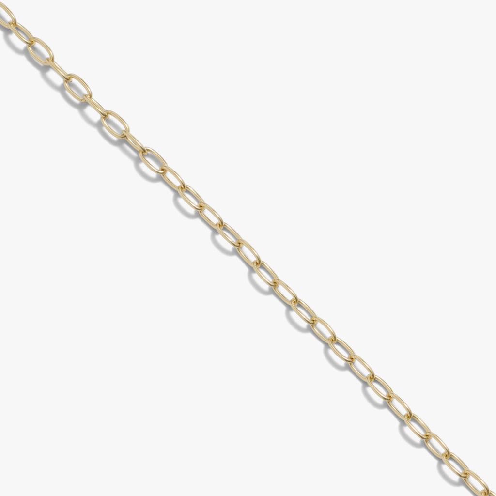 Awe Inspired Necklaces 14K Gold Vermeil / 16''-18'' / Mini Paperclip Chain Mini Paperclip Chain Necklace