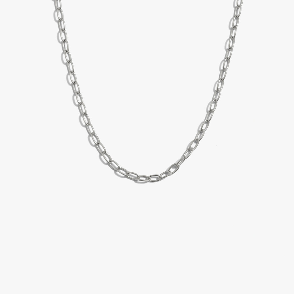 Awe Inspired Necklaces Mini Paperclip Chain Necklace