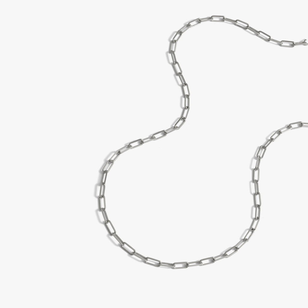 Awe Inspired Necklaces Mini Paperclip Chain Necklace