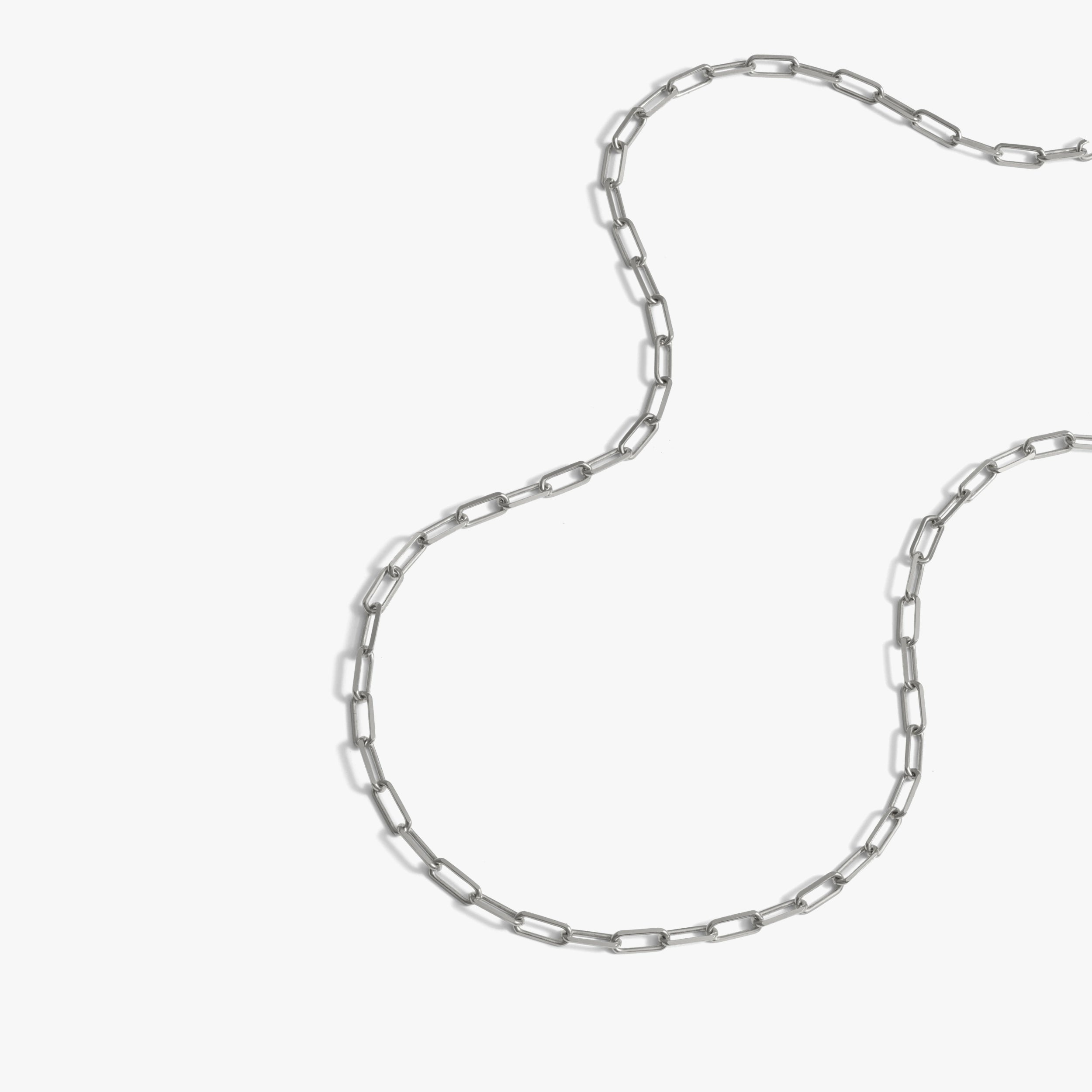 Awe Inspired Necklaces Mini Paperclip Chain Necklace