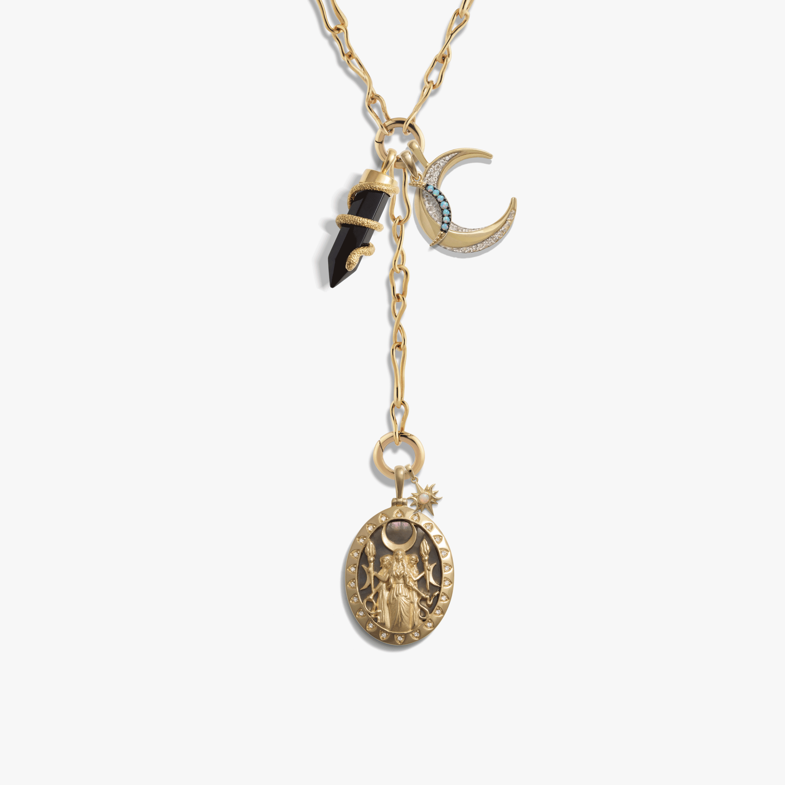 Molten Charm Lariat