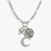 Awe Inspired Necklaces Sterling Silver Dark Fairy Charm Necklace