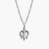 Awe Inspired Necklaces 925 Sterling Silver Mother of Pearl Trident Necklace