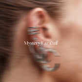Awe Inspired Pendants 14K Gold Vermeil / White Topaz Mystery Ear Cuff