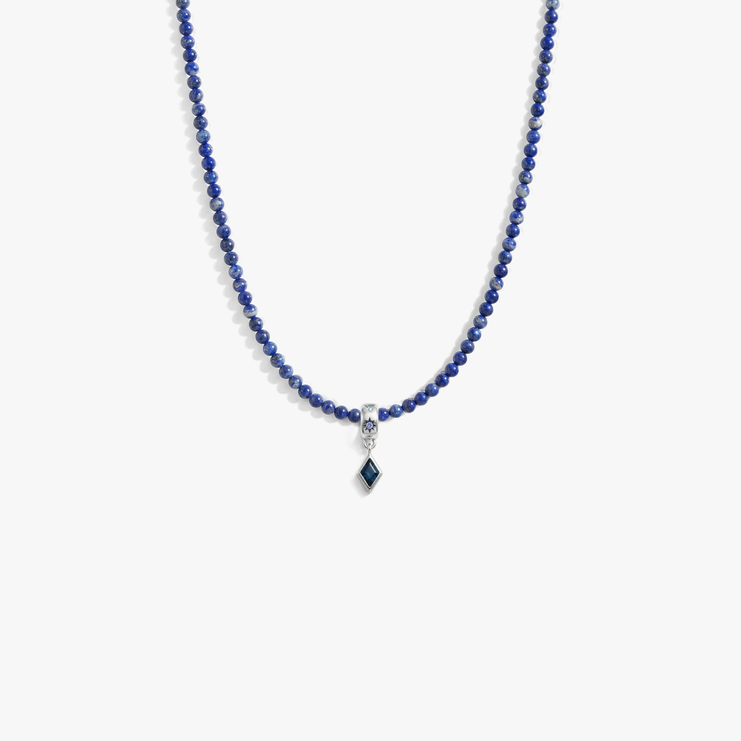 Aligned Aura Gemstone Necklace
