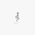 Awe Inspired Earrings 925 Sterling Silver / Single Mystic Serpent Cascade Earrings