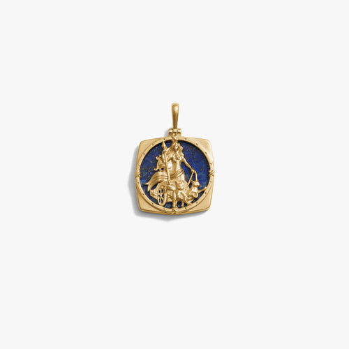 Awe Inspired Pendants 14K Gold Vermeil / Blue Lapis Special Edition Freya Pendant