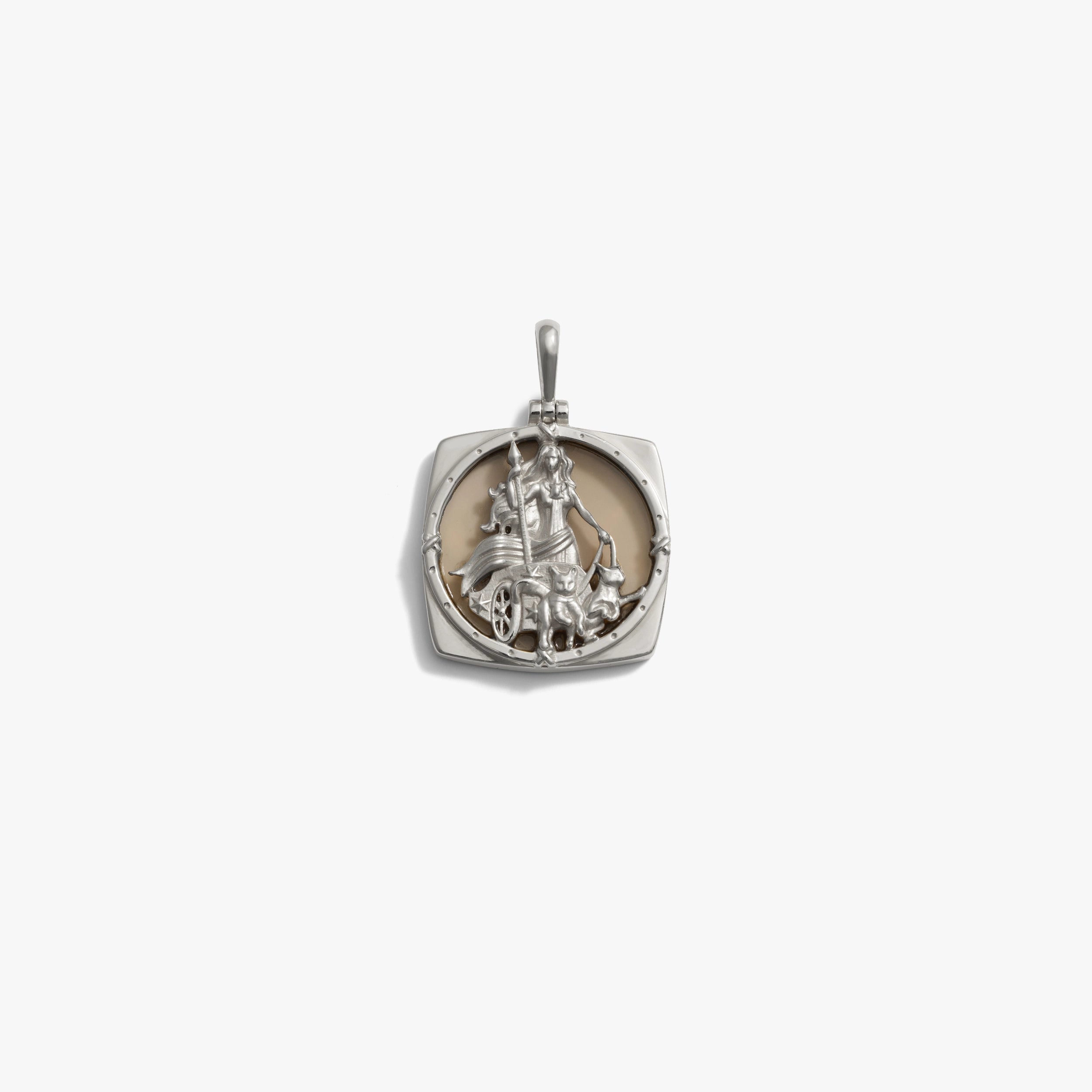 Awe Inspired Pendants 925 Sterling Silver / Smoky Quartz Special Edition Freya Pendant
