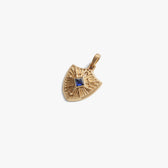 Awe Inspired Pendants Gemstone Shield Pendant