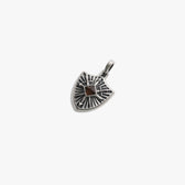Awe Inspired Pendants Gemstone Shield Pendant