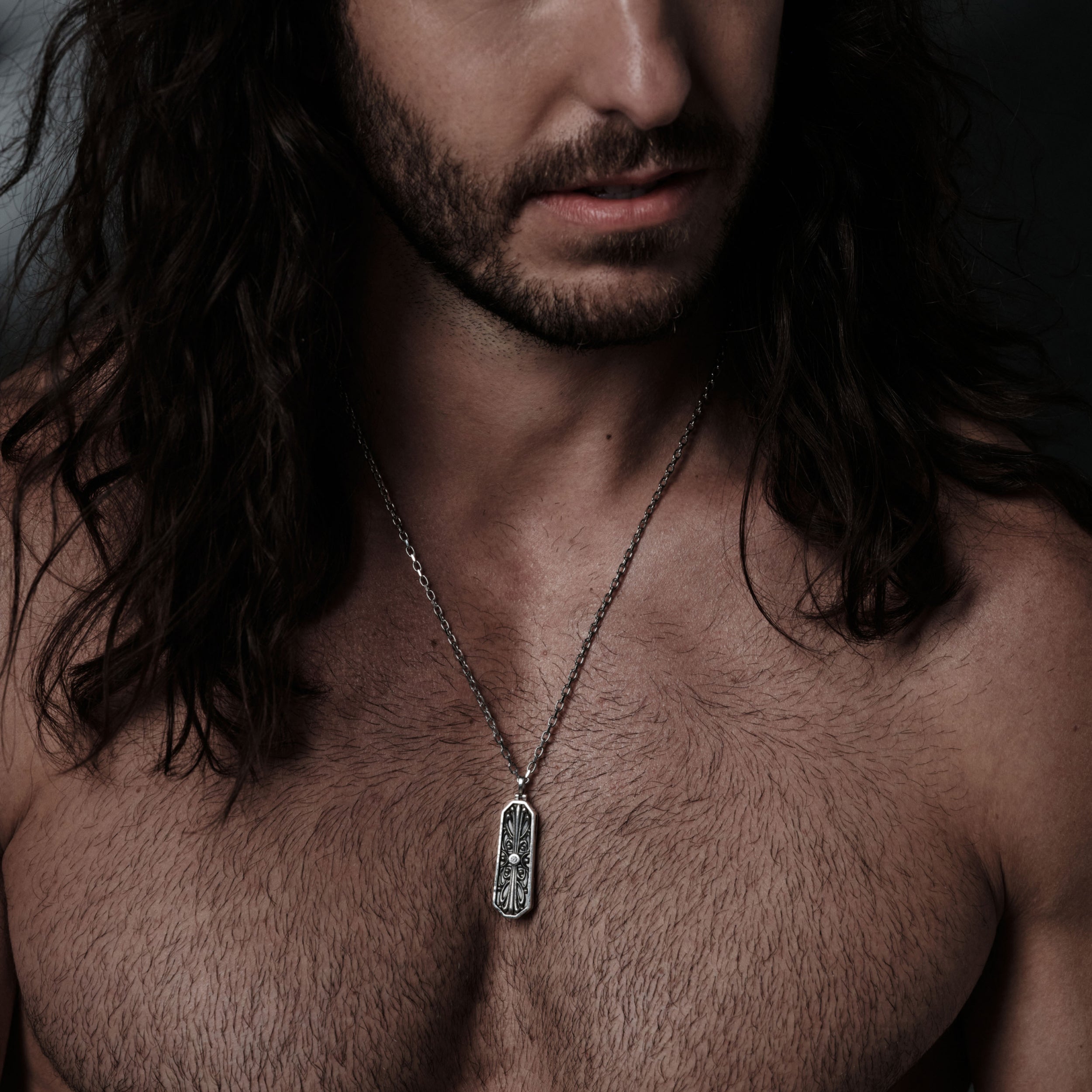 Awe Inspired Pendants 925 Sterling Silver Triple Moon Pocket Knife Pendant