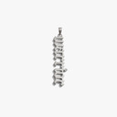 Awe Inspired Pendants 925 Sterling Silver Warrior Nameplate Pendant