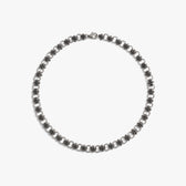 Awe Inspired Necklaces Oxidized 925 Sterling Silver / 15'' Cross Link Chain Necklace
