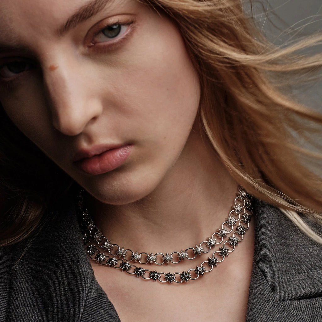 Awe Inspired Necklaces Cross Link Chain Necklace