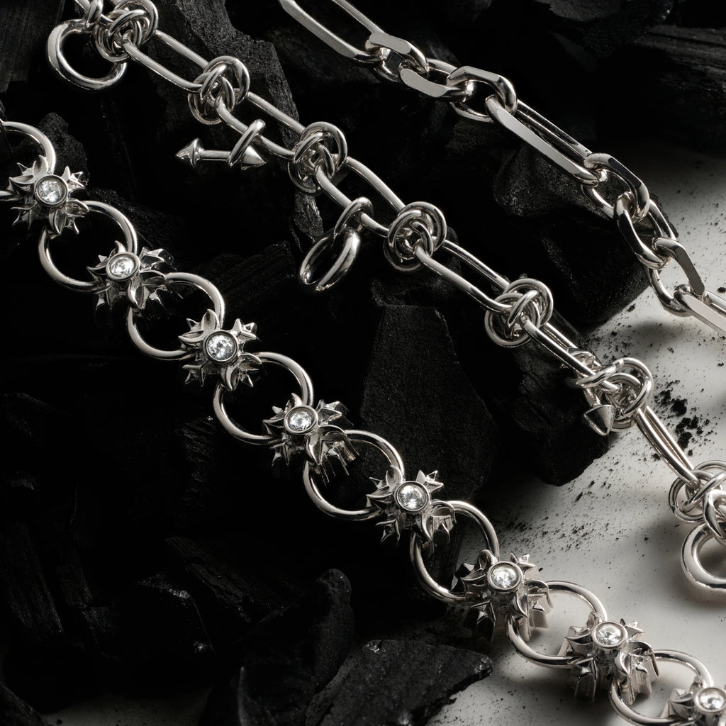 Awe Inspired Necklaces 925 Sterling Silver Long Collector Necklace