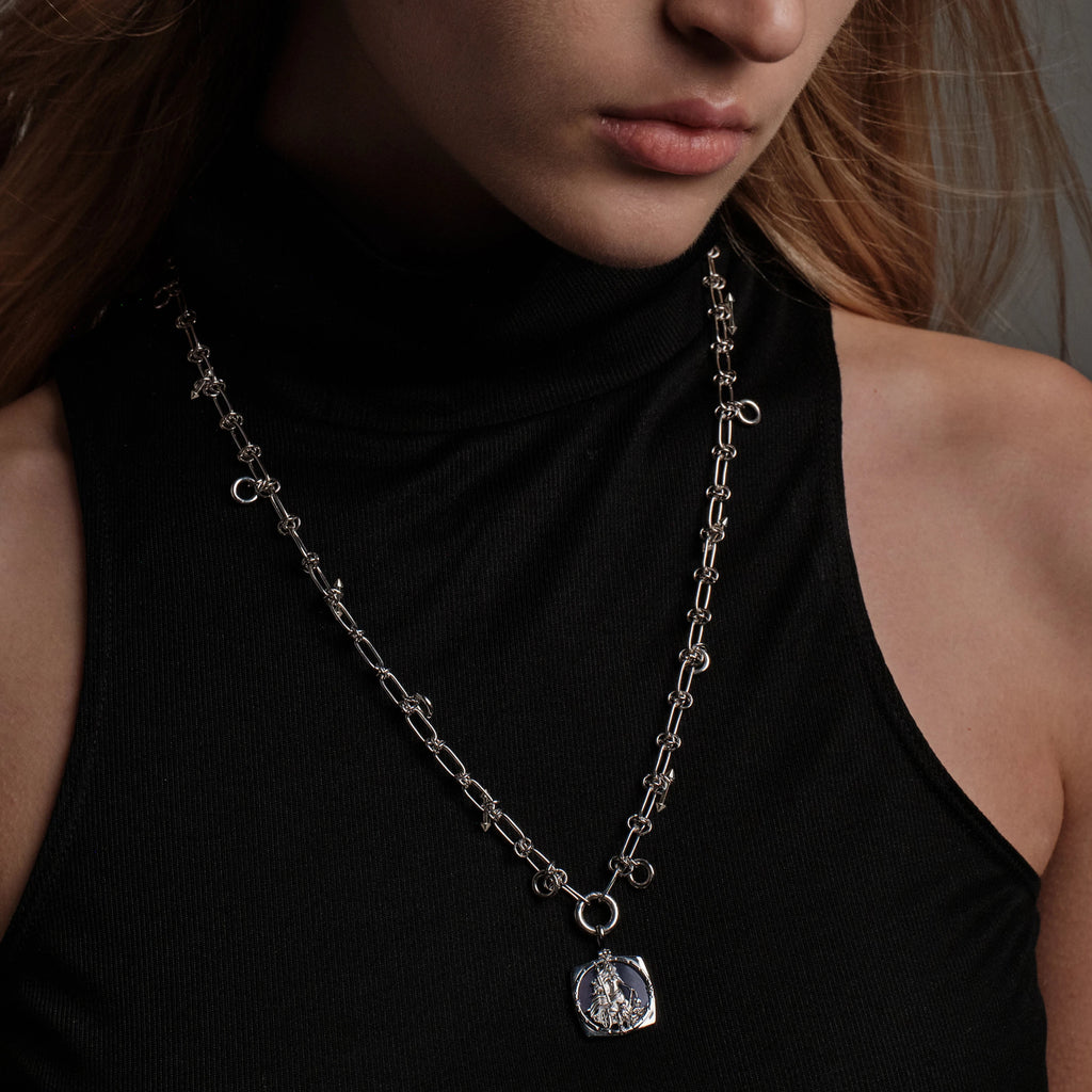 Awe Inspired Necklaces 925 Sterling Silver Long Collector Necklace